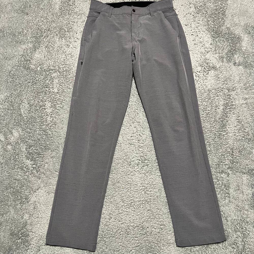 BYLT Premium Basics Kinetic Pants Mens 30x29 Gray Stretch Comfort Tech Chino